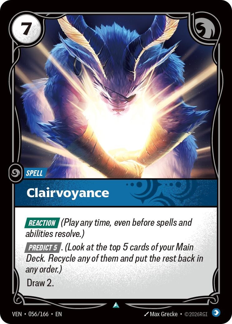 (VEN-056/166) Clairvoyance - Uncommon