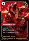 (VEN-015/166) Decree of Rage - Rare
