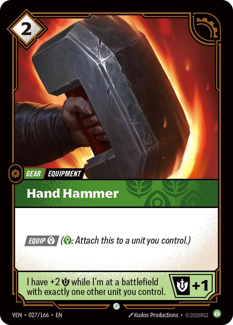 (VEN-027/166) Hand Hammer - Common