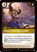 (VEN-120/166) Masa, Crashing Thunder - Common