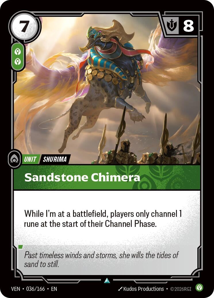 (VEN-036/166) Sandstone Chimera - Uncommon