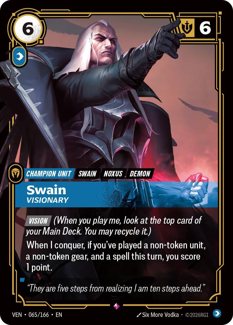 (VEN-065/166) Swain, Visionary - Rare