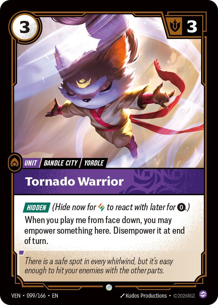 (VEN-099/166) Tornado Warrior - Common