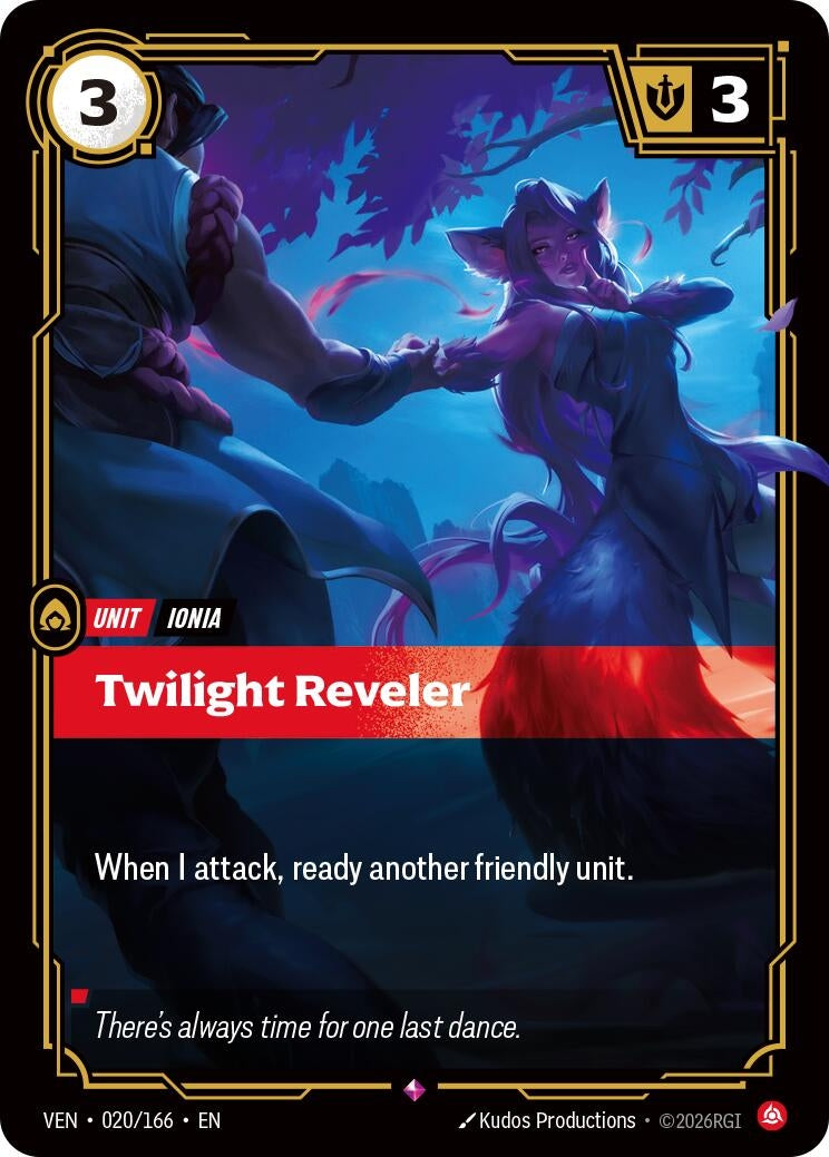 (VEN-020/166) Twilight Reveler - Rare