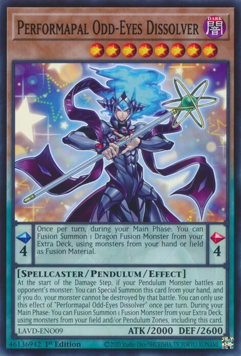 Performapal Odd-Eyes Dissolver (LAVD-ENO09) Common [PREORDER - Llega antes del 13/09]