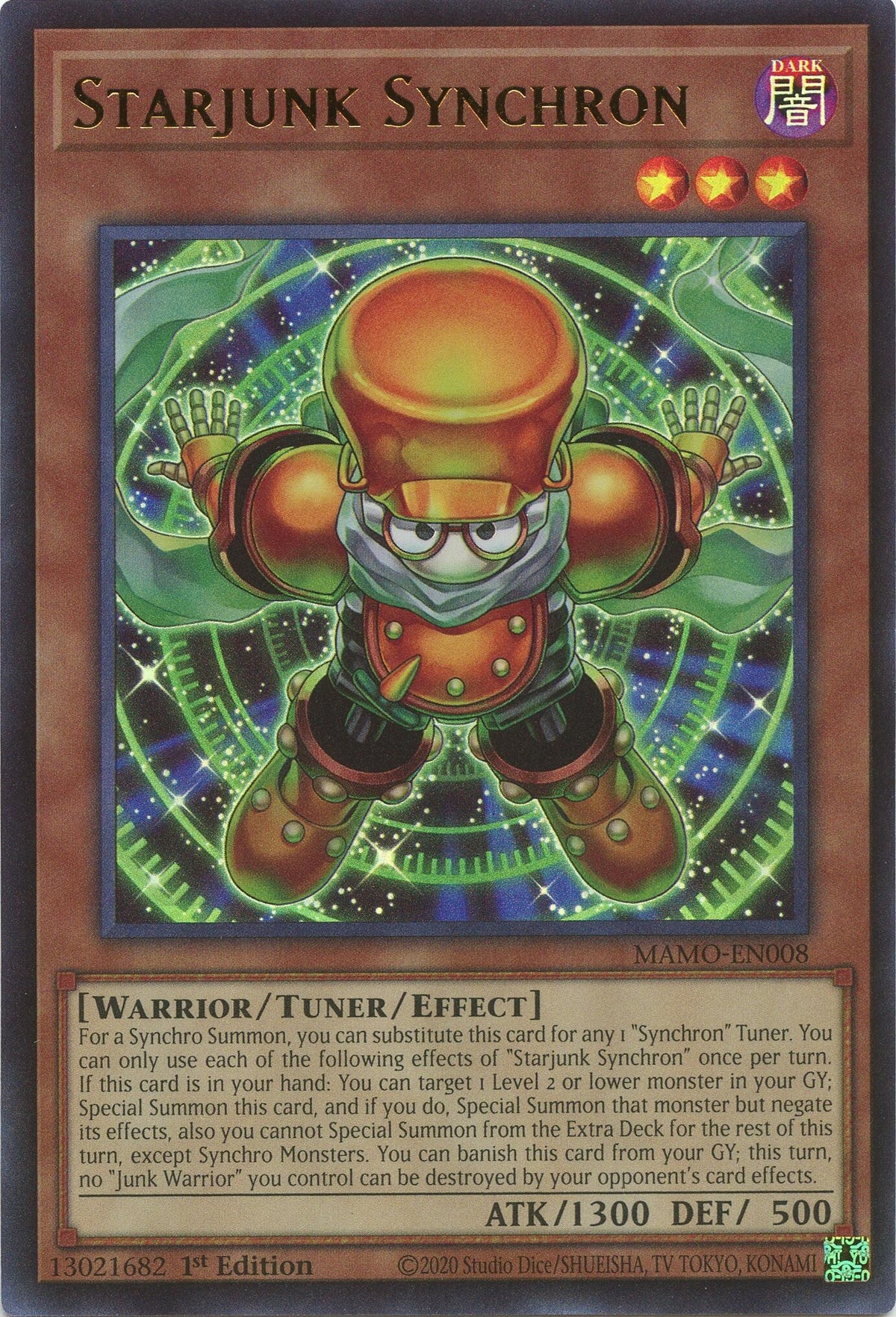 Starjunk Synchron (MAMO-EN008) Ultra Rare