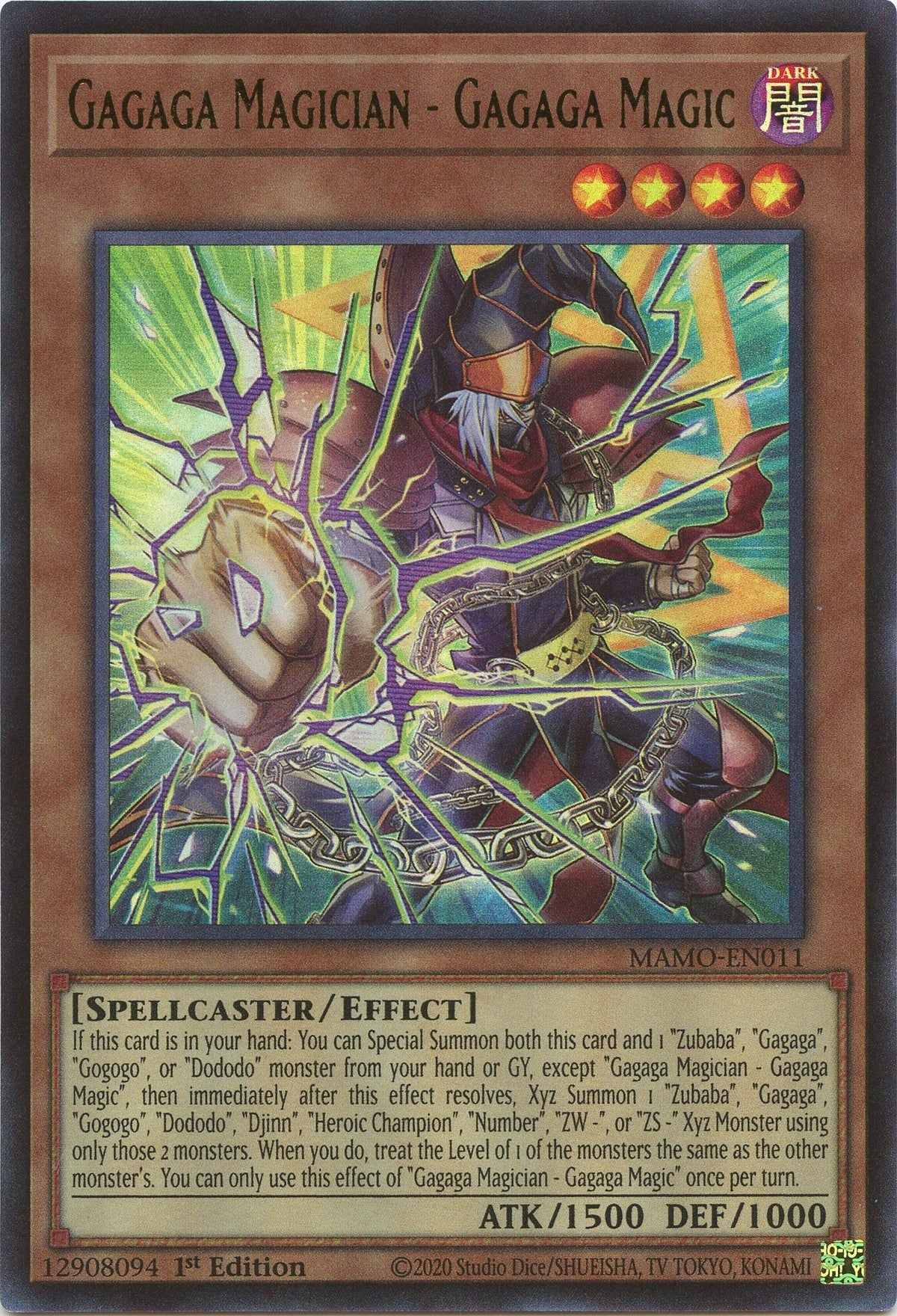 Gagaga Magician - Gagaga Magic (MAMO-EN011) Ultra Rare