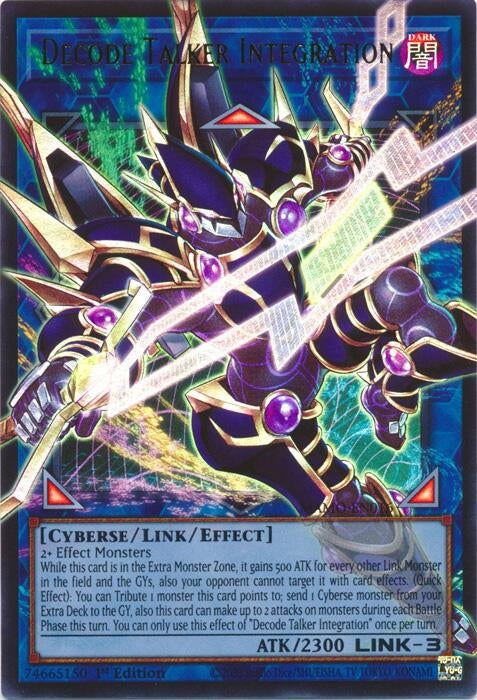 Decode Talker Integration (Extended Art) (MAMO-EN016) Ultra Rare