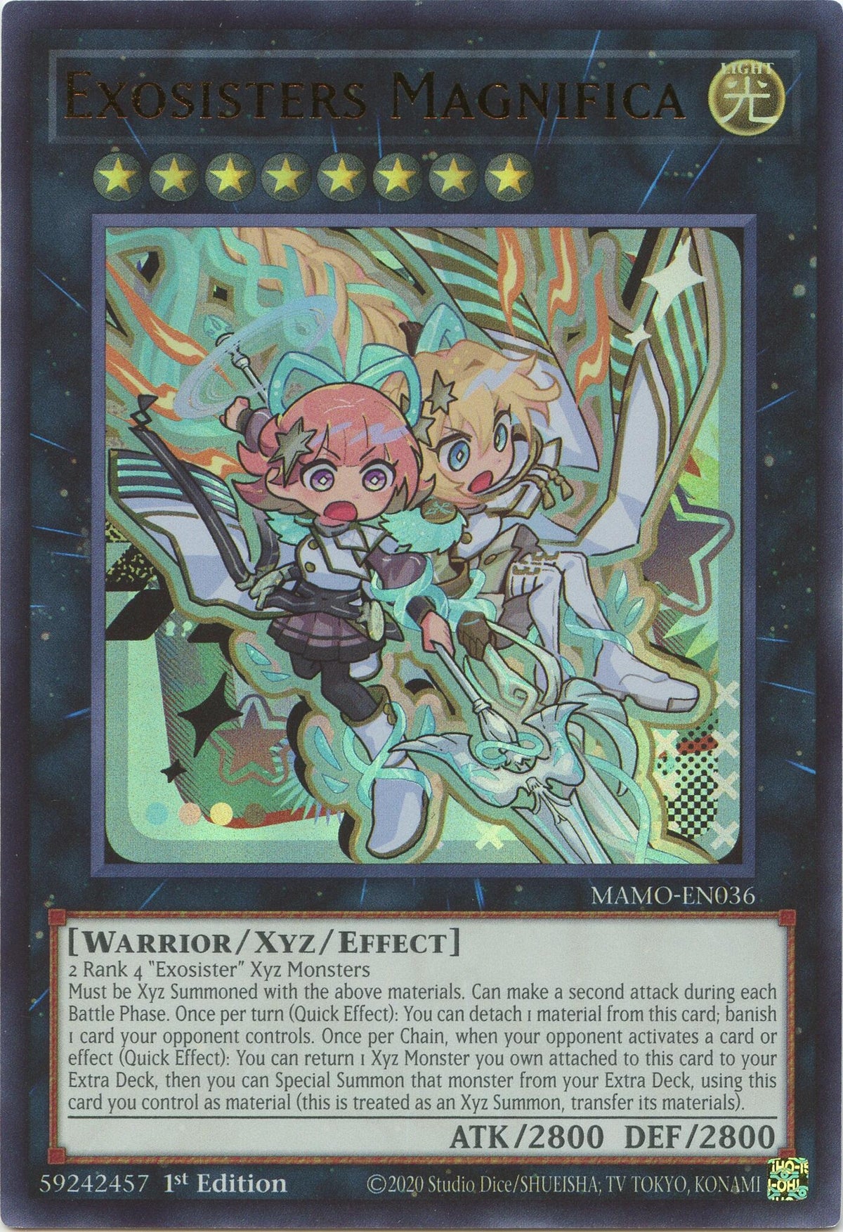 Exosisters Magnifica (Alternate Art) (MAMO-EN036) Ultra Rare