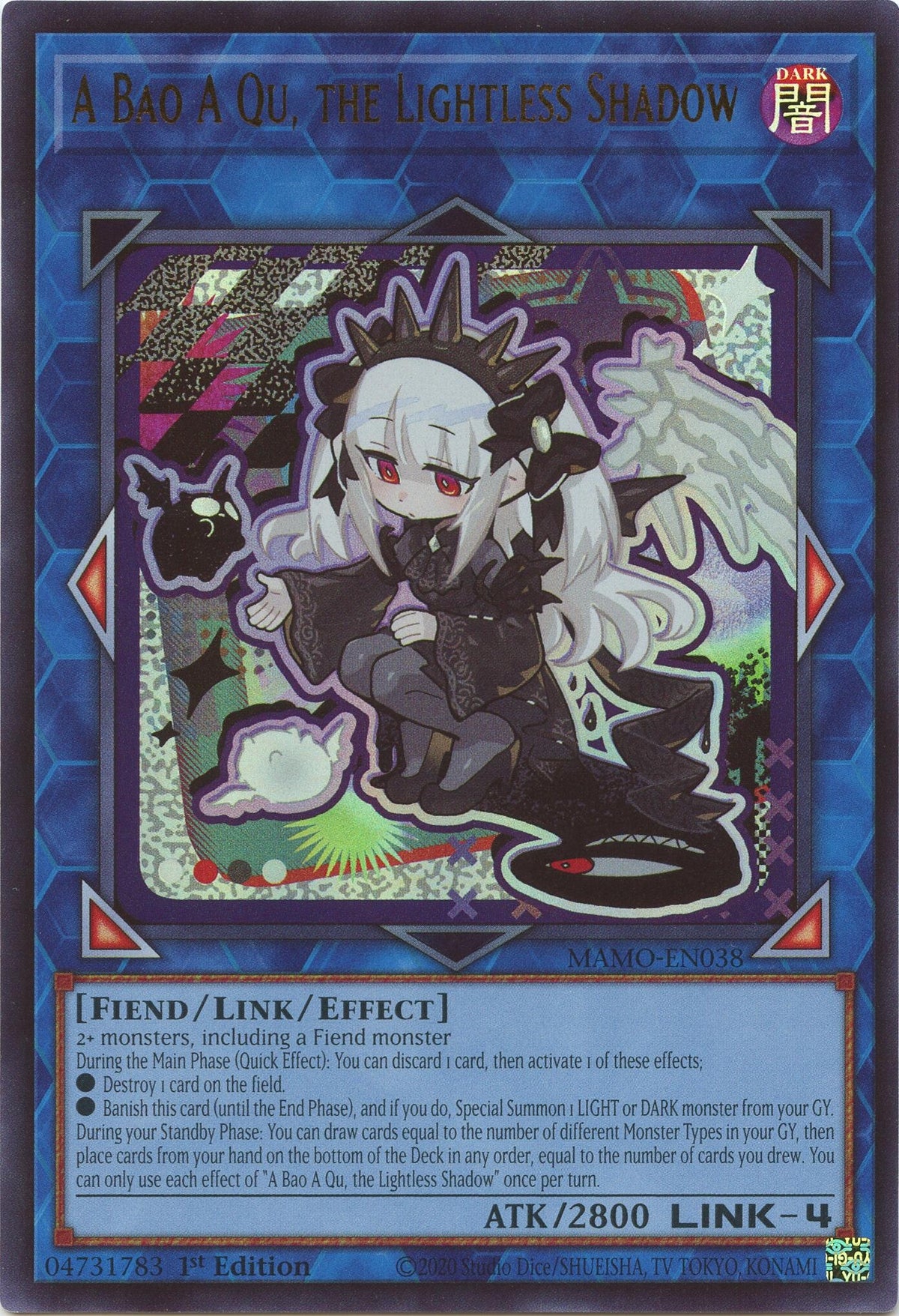 A Bao A Qu, the Lightless Shadow (Alternate Art) (MAMO-EN038) Ultra Rare
