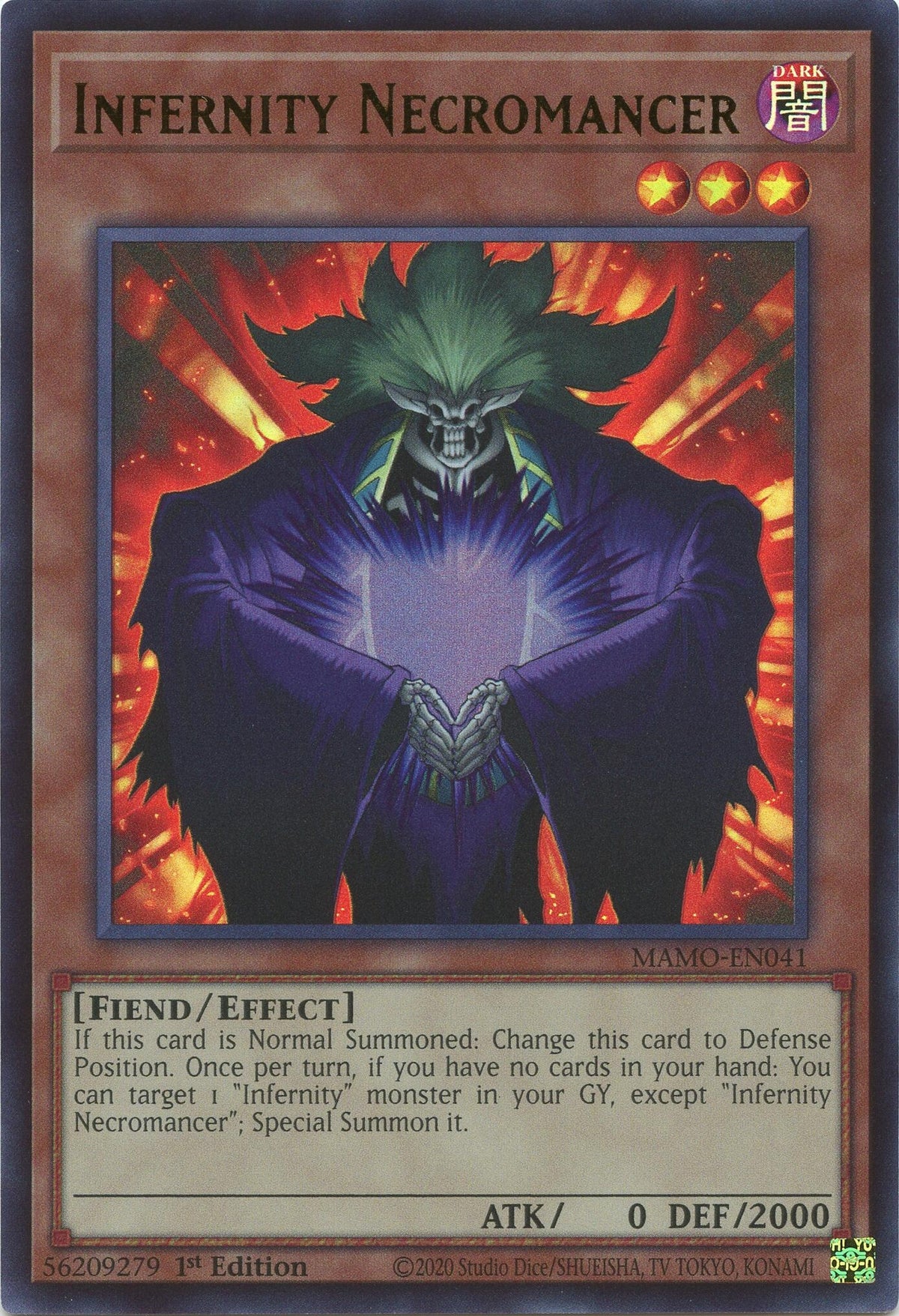 Infernity Necromancer (MAMO-EN041) Ultra Rare