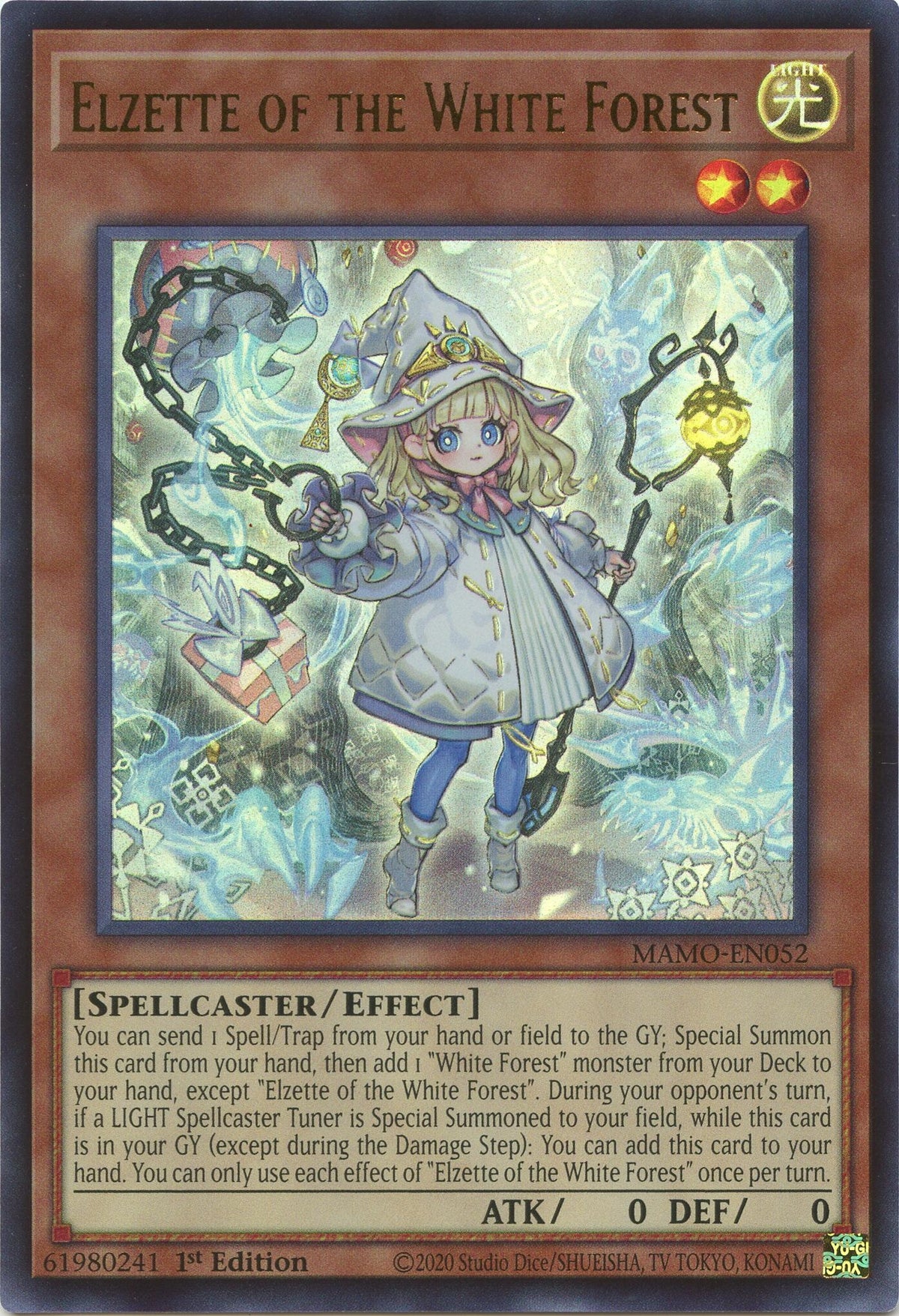 Elzette of the White Forest (MAMO-EN052) Ultra Rare