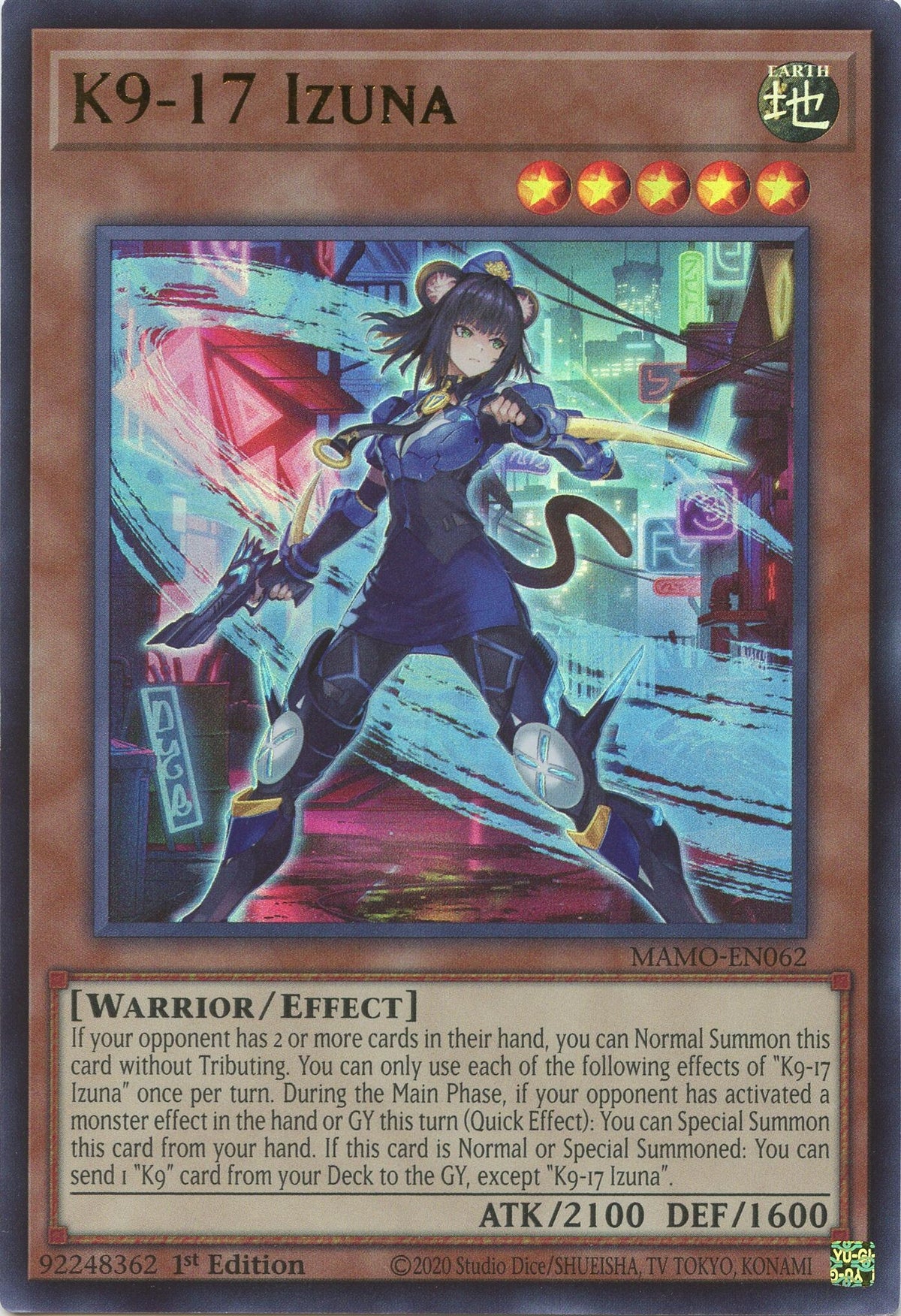 K9-17 Izuna (MAMO-EN062) Ultra Rare