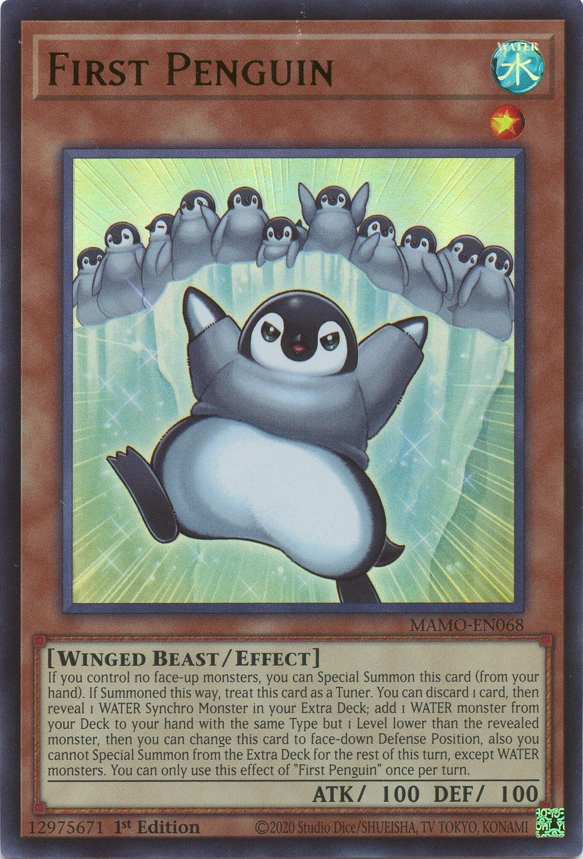 First Penguin (MAMO-EN068) Ultra Rare