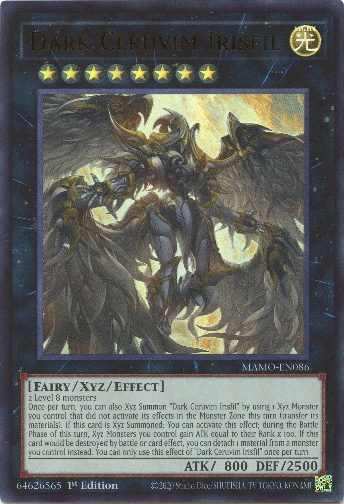 Dark Ceruvim Irisfil (MAMO-EN086) Ultra Rare