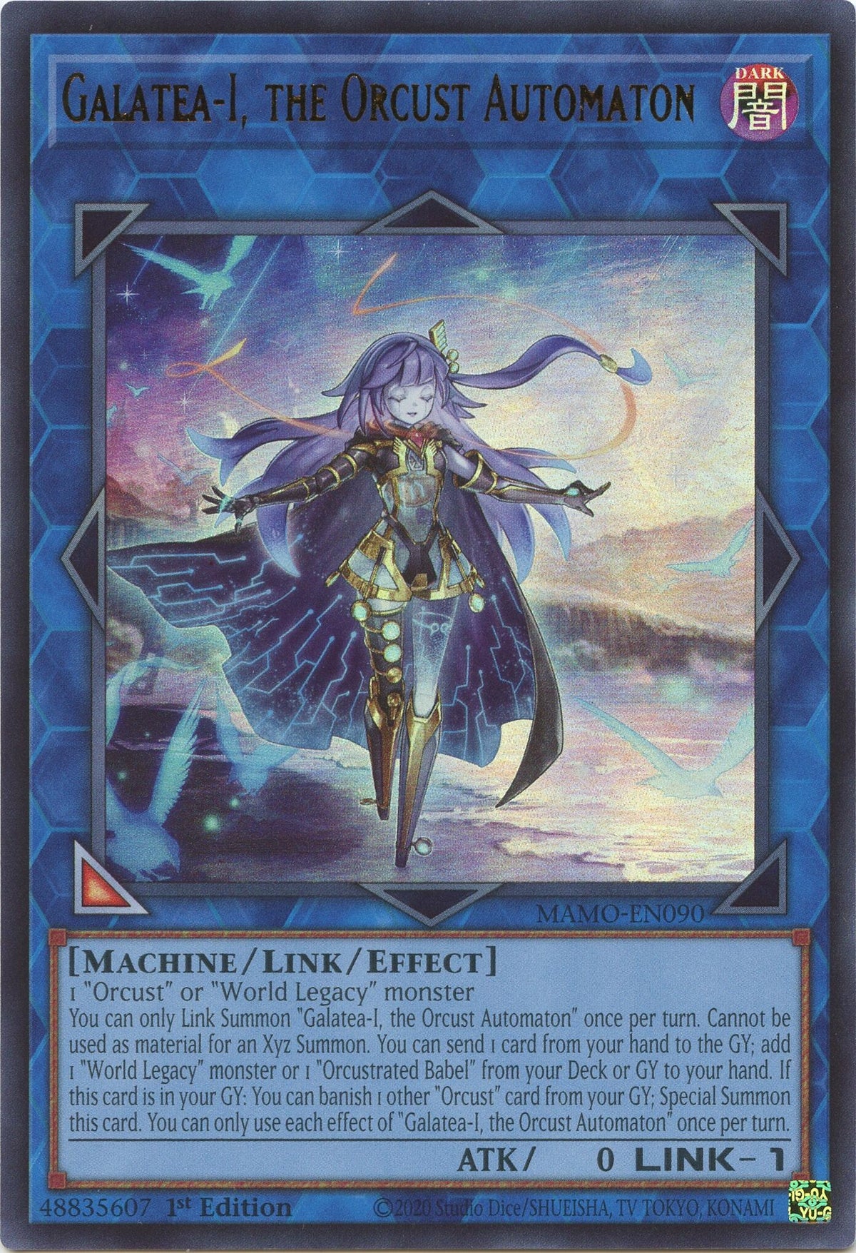 Galatea-I, the Orcust Automaton (MAMO-EN090) Ultra Rare