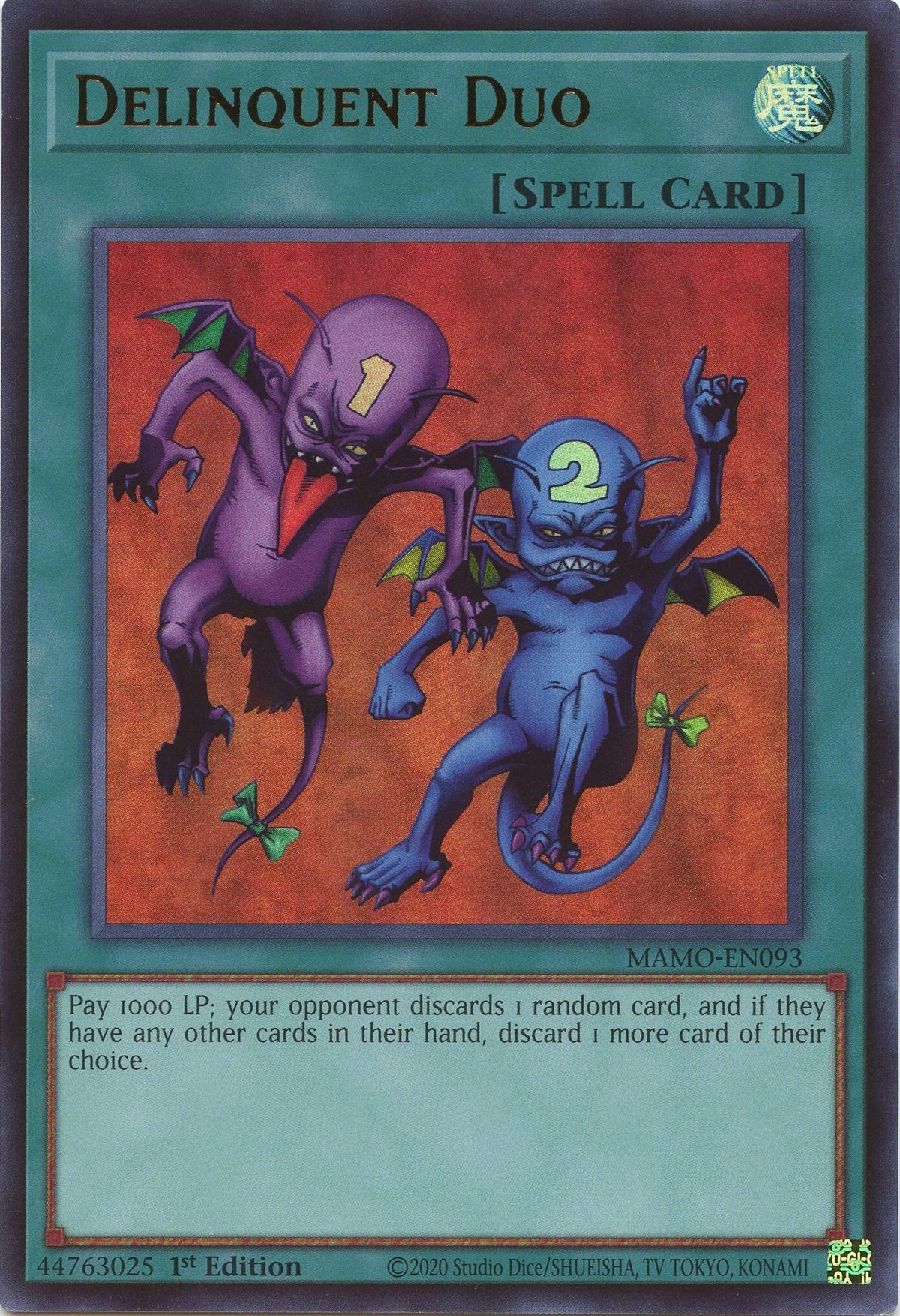 Delinquent Duo (MAMO-EN093) Ultra Rare