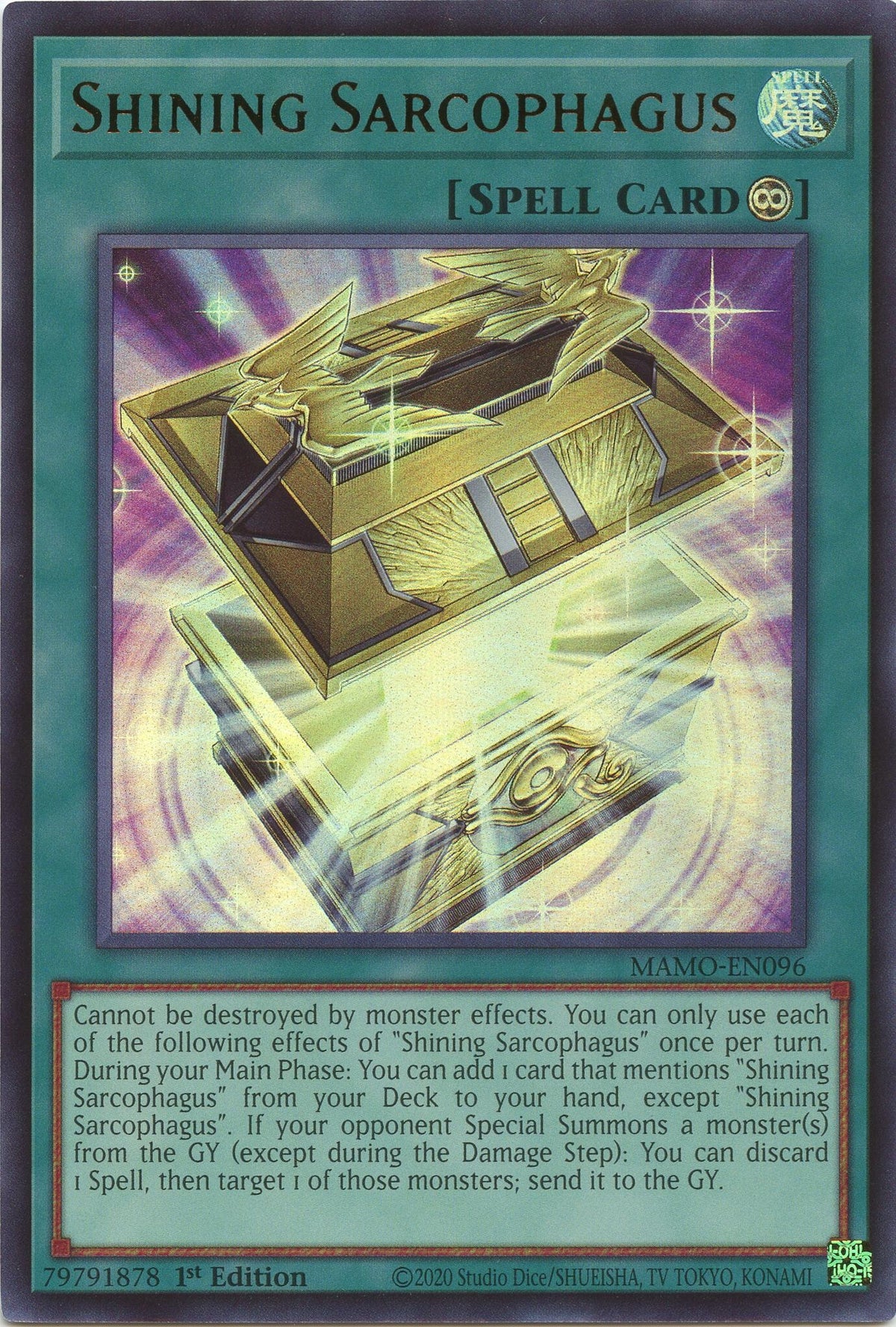 Shining Sarcophagus (MAMO-EN096) Ultra Rare