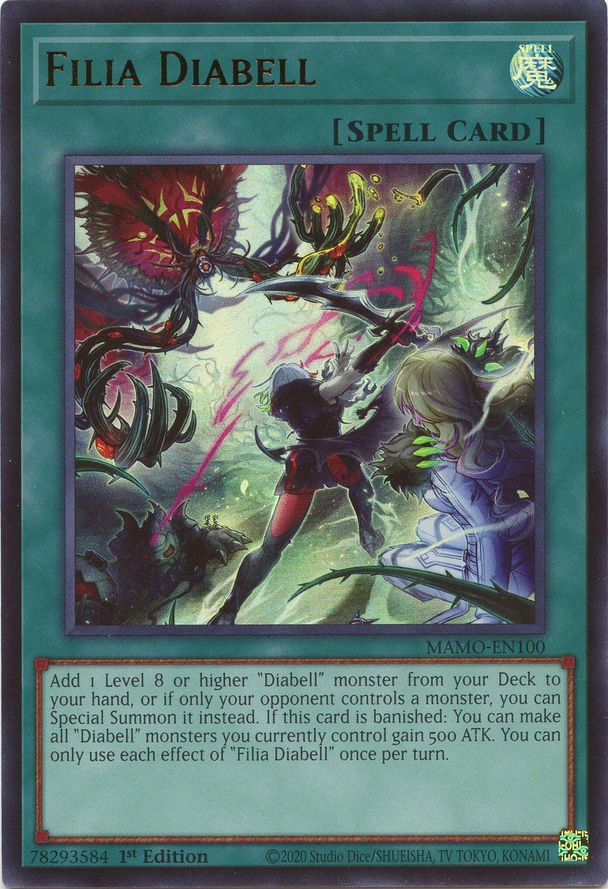 Filia Diabell (MAMO-EN100) Ultra Rare