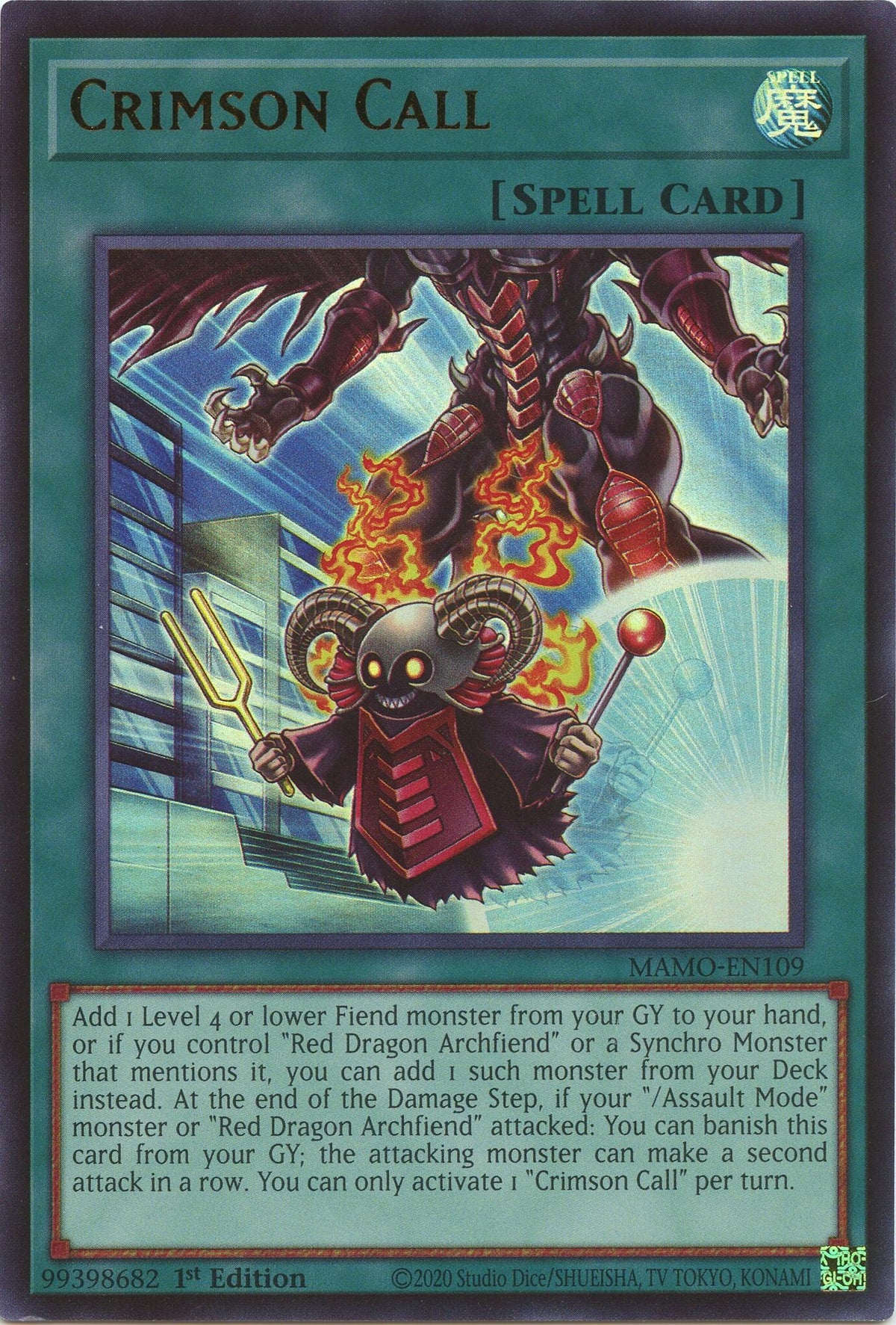 Crimson Call (MAMO-EN109) Ultra Rare