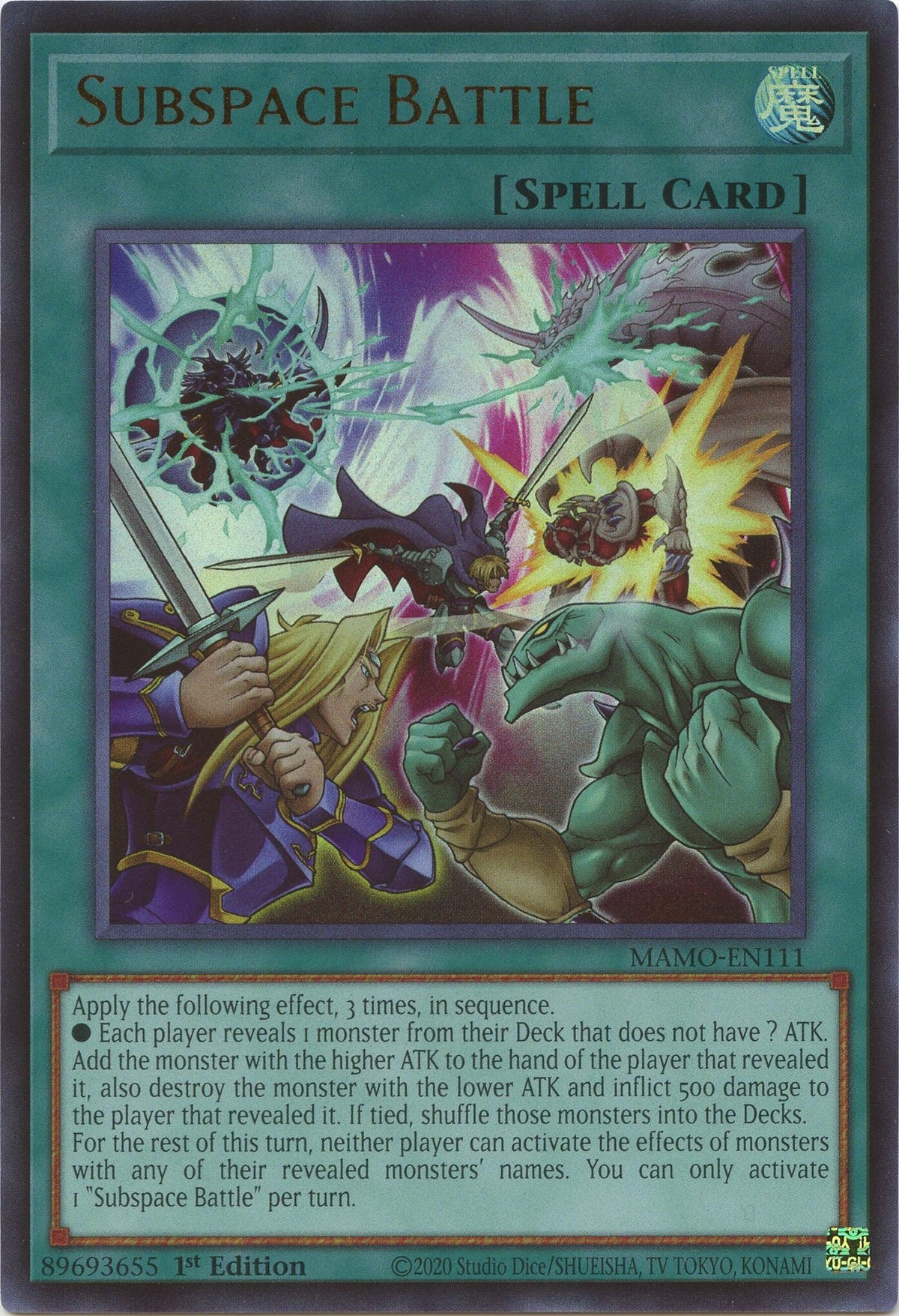 Subspace Battle (MAMO-EN111) Ultra Rare