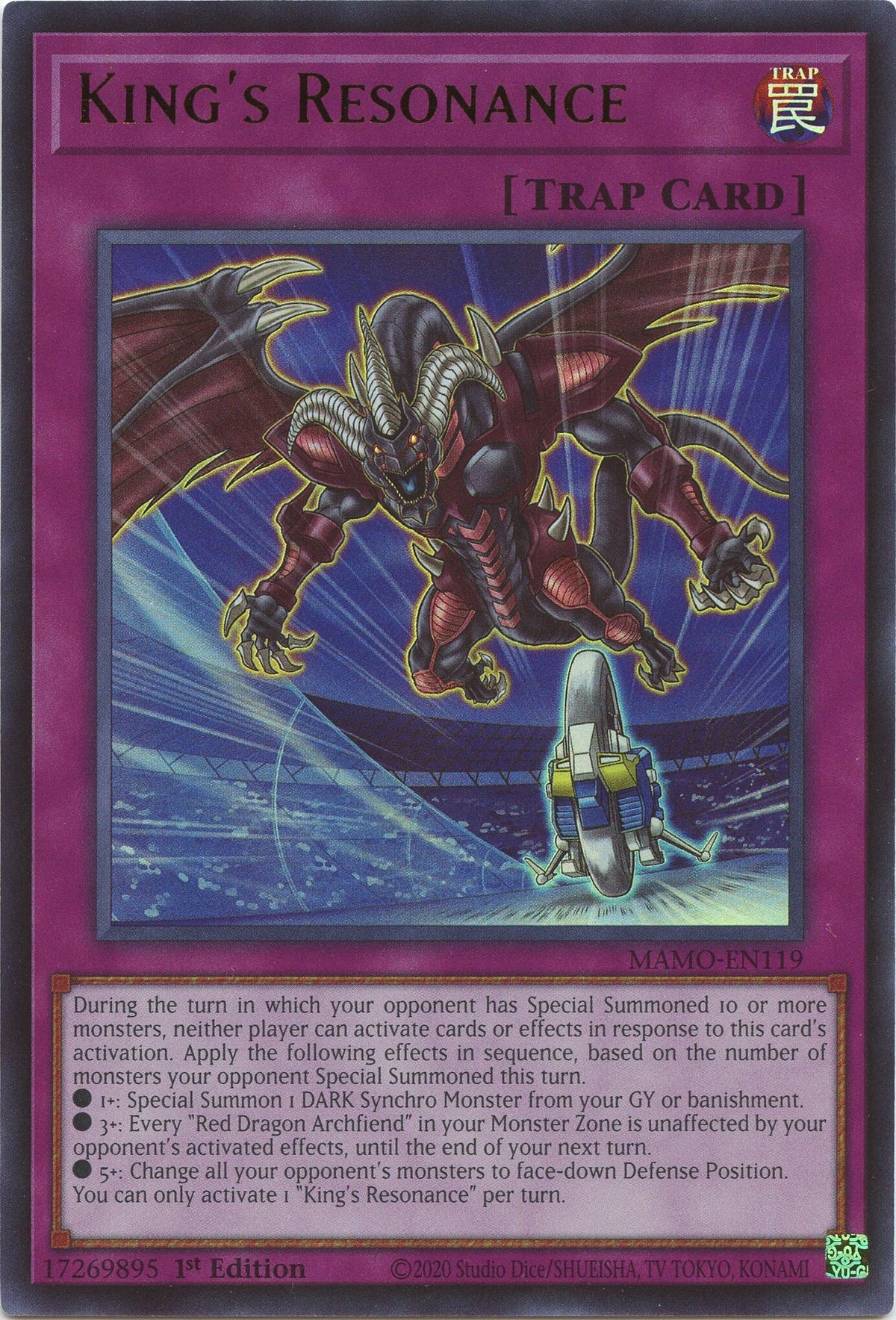King's Resonance (MAMO-EN119) Ultra Rare