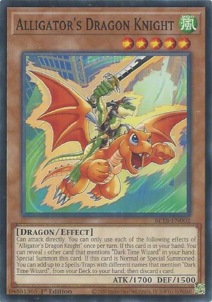 Alligator's Dragon Knight (BETB-EN002) Common [PREORDER - Llegada: 29/10]