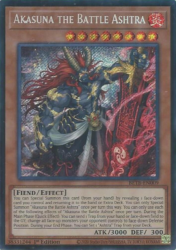 Akasuna the Battle Ashtra (BETB-EN009) Secret Rare [PREORDER - Llegada: 29/10]