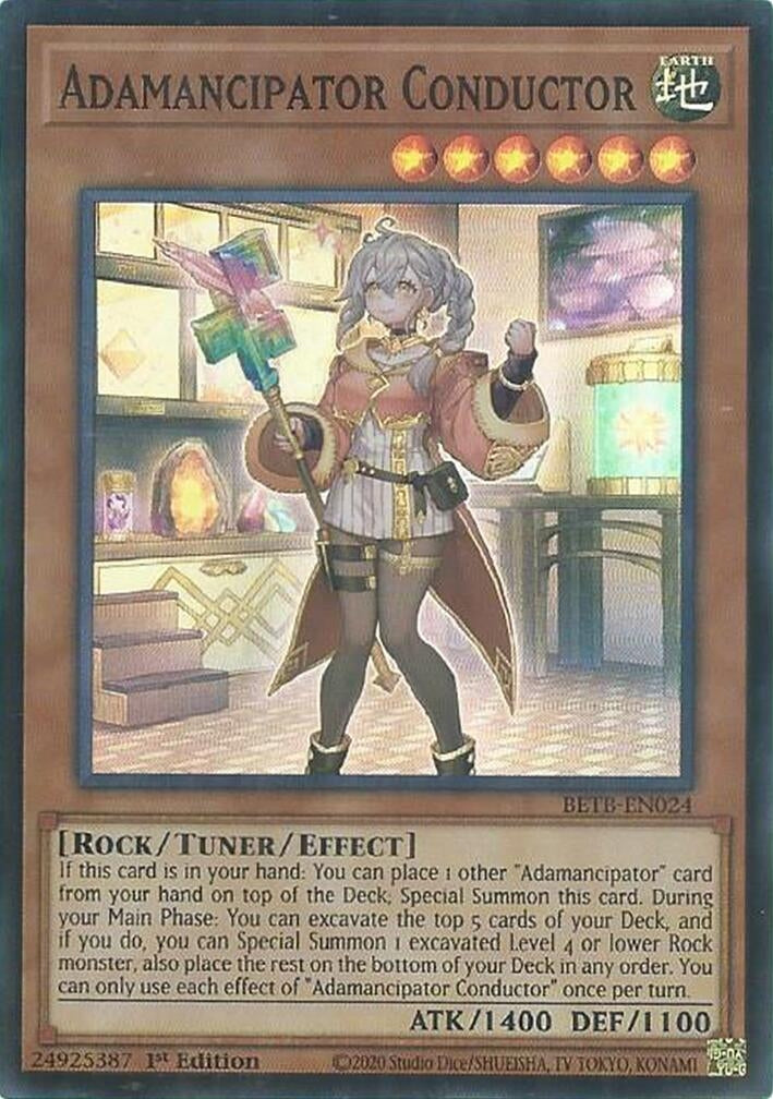 Adamancipator Conductor (BETB-EN024) Super Rare [PREORDER - Llegada: 29/10]