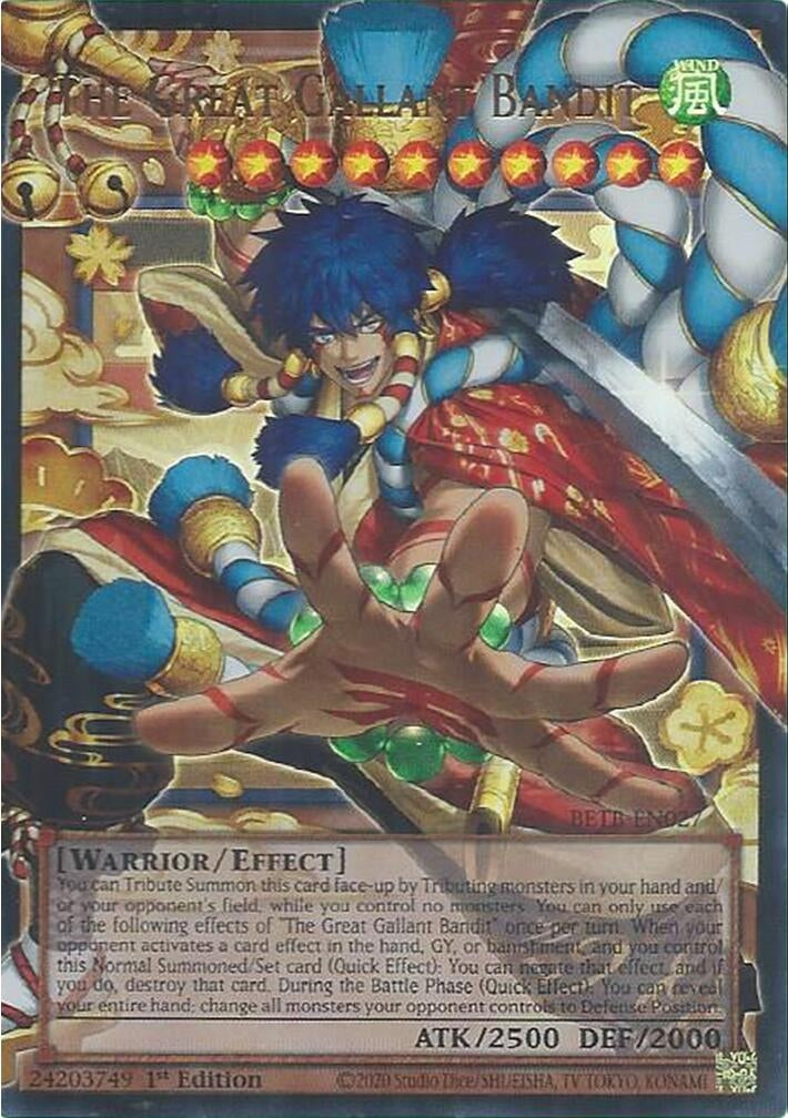 The Great Gallant Bandit (Extended Art) (BETB-EN027) Ultra Rare [PREORDER - Llegada: 29/10]
