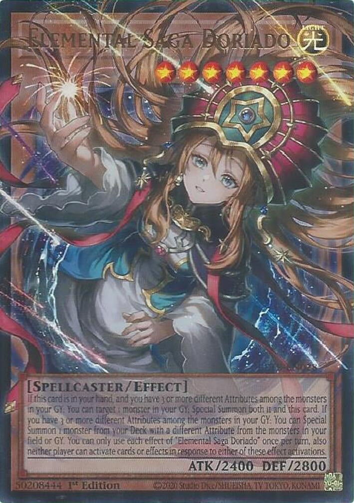 Elemental Saga Doriado (Extended Art) (BETB-EN028) Ultra Rare [PREORDER - Llegada: 29/10]
