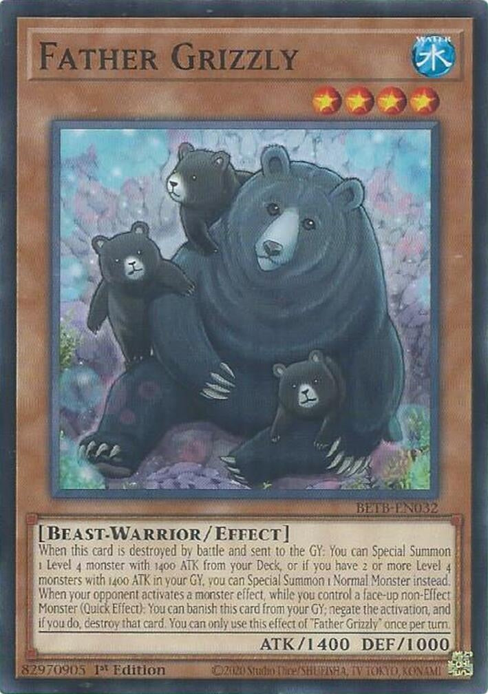 Father Grizzly (BETB-EN032) Common [PREORDER - Llegada: 29/10]