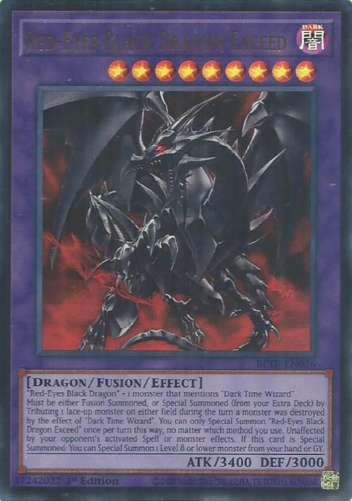 Red-Eyes Black Dragon Exceed (BETB-EN036) Ultra Rare [PREORDER - Llegada: 29/10]