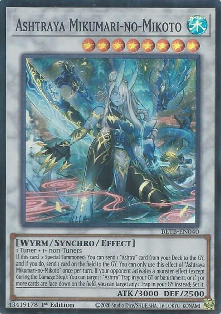Ashtraya Mikumari-no-Mikoto (BETB-EN040) Super Rare [PREORDER - Llegada: 29/10]