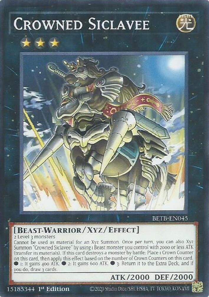 Crowned Siclavee (BETB-EN045) Common [PREORDER - Llegada: 29/10]