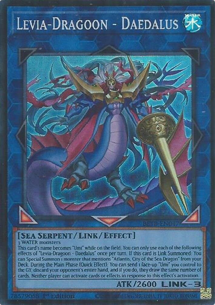 Levia-Dragoon - Daedalus (BETB-EN047) Super Rare [PREORDER - Llegada: 29/10]