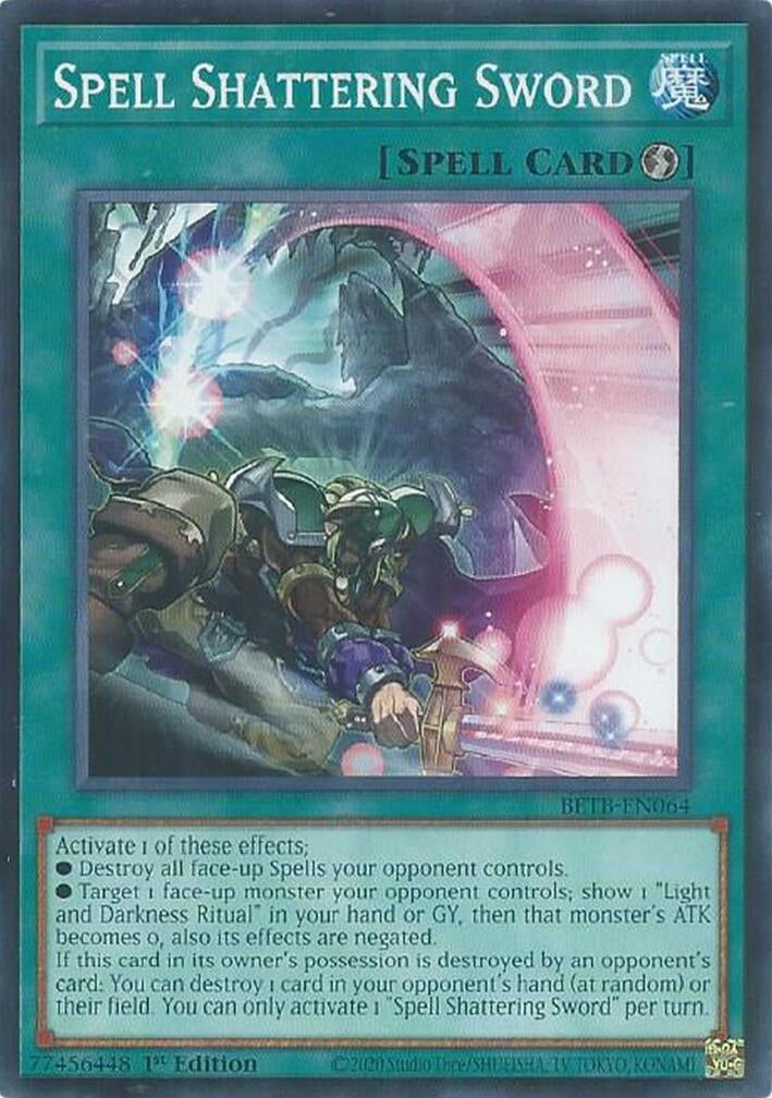 Spell Shattering Sword (BETB-EN064) Common [PREORDER - Llegada: 29/10]