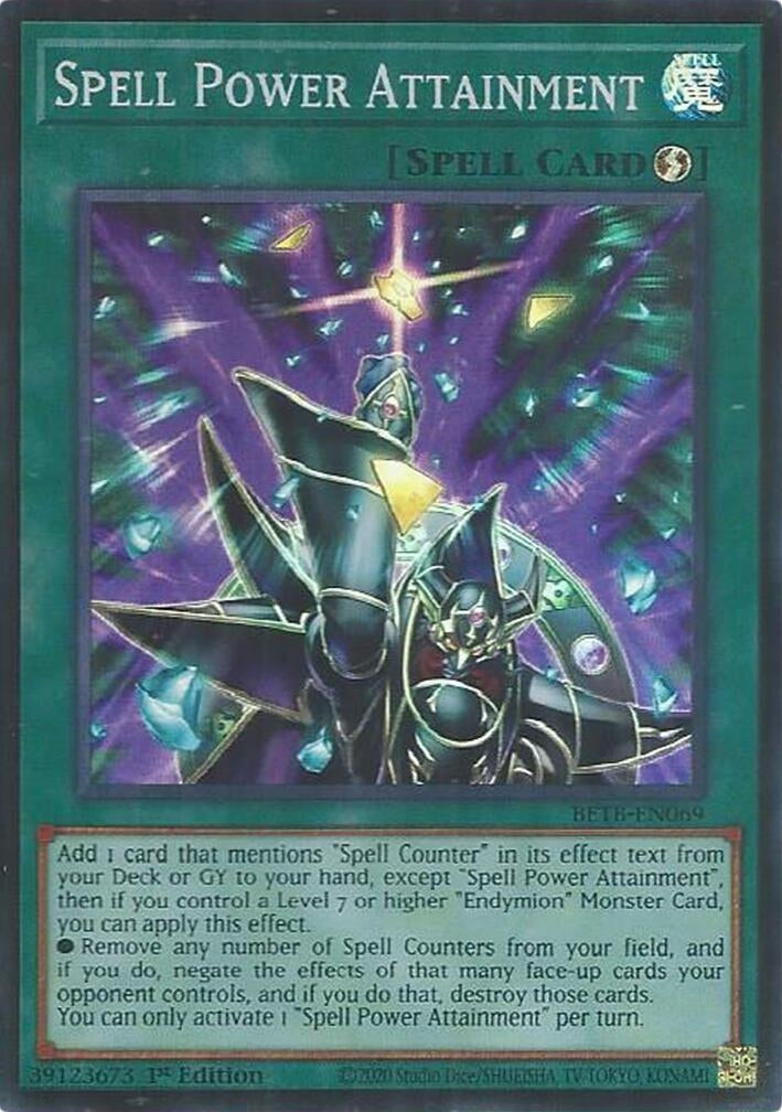 Spell Power Attainment (BETB-EN069) Super Rare [PREORDER - Llegada: 29/10]