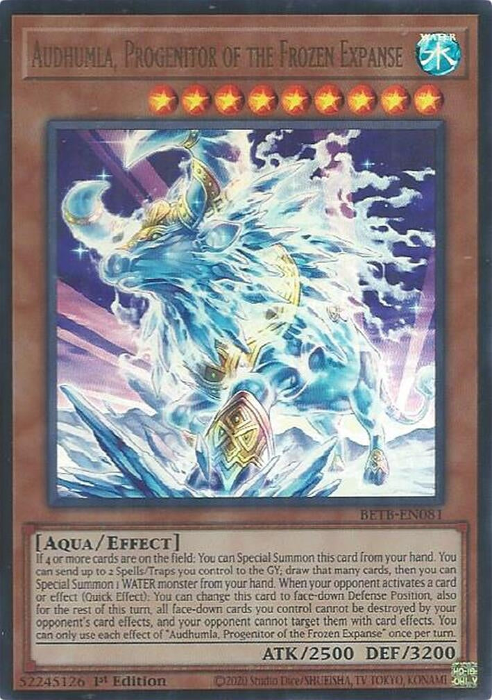 Audhumla, Progenitor of the Frozen Expanse (BETB-EN081) Ultra Rare [PREORDER - Llegada: 29/10]