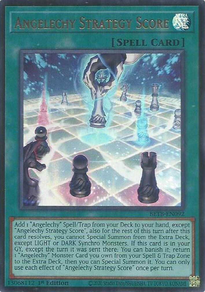 Angelechy Strategy Score (BETB-EN092) Ultra Rare [PREORDER - Llegada: 29/10]