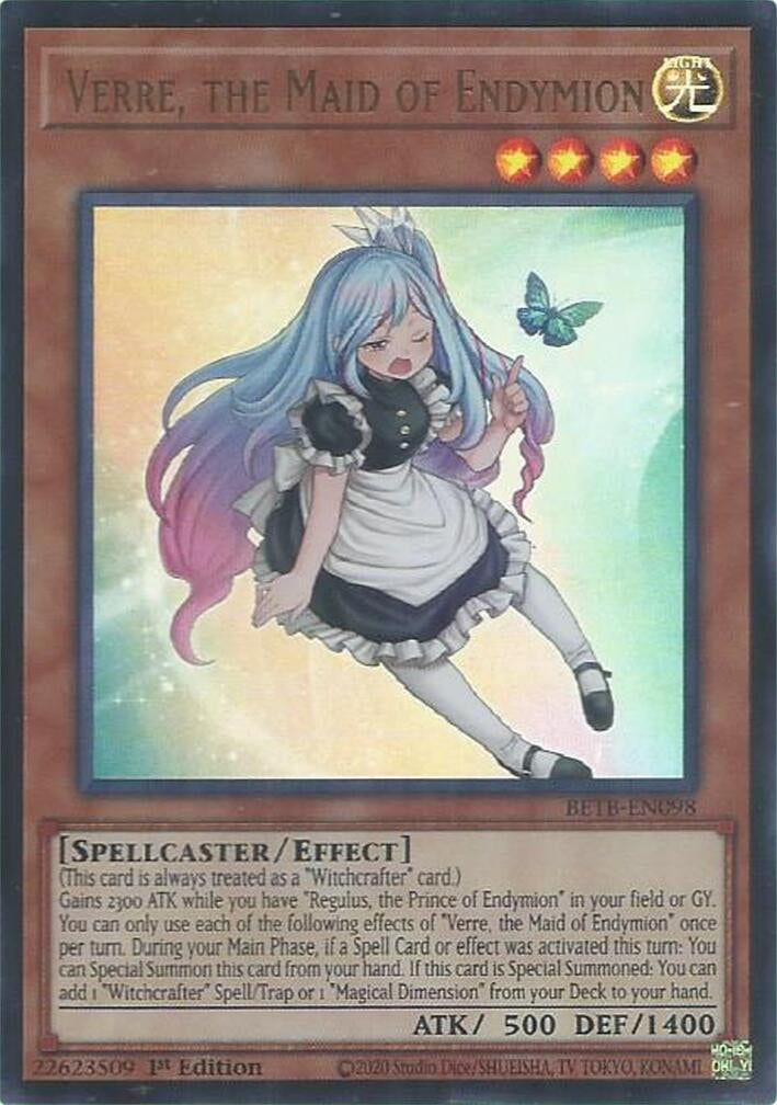 Verre, the Maid of Endymion (BETB-EN098) Ultra Rare [PREORDER - Llegada: 29/10]