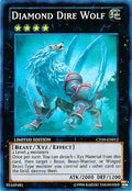 Diamond Dire Wolf (CT10-EN012) Super Rare