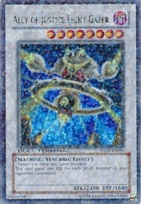 Ally of Justice Light Gazer (DT01-EN090) Duel Terminal Ultra Parallel Rare
