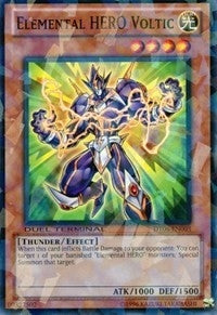 Elemental Hero Voltic (DT06-EN003) Duel Terminal Normal Parallel Rare