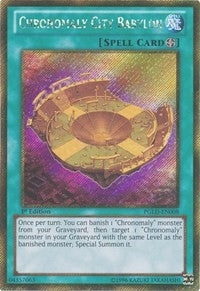 Chronomaly City Babylon (PGLD-EN008) Gold Secret Rare