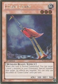 Crane Crane (PGLD-EN042) Gold Rare