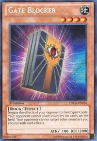 Gate Blocker (DRLG-EN034)  Secret Rare