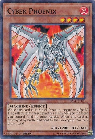 Cyber Phoenix (BP03-EN020) Shatterfoil Rare