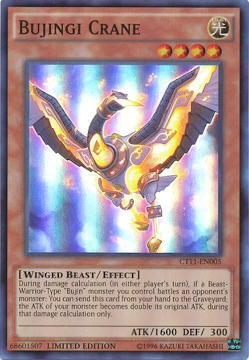 Bujingi Crane (CT11-EN005) Super Rare