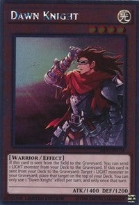Dawn Knight (NKRT-EN016) Platinum Rare